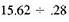 Divide this, and round your answer to the nearest thousandth. (See Examples.) Dividing a Decimal by a Whole Numbe Divide the following; then check using multiplication. (a) 27.52 ÷ 32 (b) 153.4 ÷ 8 SOLUTION (a) (b) Dividing a Decimal by a Decimal Divide and check the answers. (a) 17.6 ÷.25 (b) 5 ÷.42 SOLUTION Quick TIP For an answer that has been rounded, the check answer will not be exactly equal to the original dividend. (a) (b)