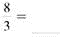 Convert the improper fractions to mixed or whole number and write in lowest terms. (See Examples.)      Converting Improper Fractions to Mixed Numbers  Convert the following improper fractions to mixed numbers. (a)      (b)      (c)      SOLUTION  (a) Convert     to a mixed number by dividing 27 by 4.     Therefore,      (b) Divide 29 by 8 to convert     to a mixed number.     (c) Divide 42 by 7.     Writing Fractions in Lowest Terms  Write the following fractions in lowest terms. (a)      (b)      SOLUTION  Look for a number that can be divided without a remainder into both the numerator and denominator. (a) Both 15 and 40 can be divided by 5.     (b) Divide both numbers by 3.   