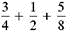 Add or subtract. Write answers in lowest terms. (See Examples.)      Adding and Subtracting Unlike Fractions  Add or subtract. (a)      (b)      SOLUTION  (a) Inspection shows that the least common denominator is 8. Rewrite the fractions so each has a denominator of 8, then add.     (b) The least common denominator is 40. Rewrite the fractions so each has a denominator of 40, then subtract.     Adding and Subtracting Unlike Fractions  Add or subtract. (a)      (b)      (c)      SOLUTION  First rewrite the fractions with a least common denominator. (a)      (b)      (c)      All calculator solutions are shown using a basic calculator. The calculator solution to part (b) uses the fraction key on the calculator.     Note : Refer to Appendix B for calculator basics.