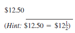 Find the time-and-a-half pay rate for each of the following regular pay rates. (See Example 5.)    