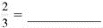 Convert this fractions to decimals. If a division does not come out evenly, round the answer to the nearest thousandth. (See Example.) Converting Fractions to Decimals Convert the following fractions to decimals. (a) (b) Decimal equivalents Quick TIP Do not use both a decimal and a fraction in the same number. SOLUTION (a) Convert to a decimal by dividing 1 by 8. Add trailing zeros after the 1 as needed. (b) Divide 2 by 3. The division continues without ending and has a repeating decimal, which is often written as. ,. , or. . It would be written as.67 when rounded to the nearest hundredth and as.667 when rounded to the nearest thousandth. The calculator solution to this example is