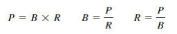 In the equation P = B × R , P = part , B = base , or whole, and R = rate , or percent. Use the following forms of the equation to solve the application problems.      NEW-HOME PRICES The average price of a new home in one area dropped 1.2. If the average price of a new home was $240,000, find the average price after the decrease.