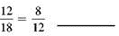 Decide whether the proportions are true or false.