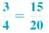 Explain the difference between ratio and proportion. (See Objective.) Set up a proportion. A ratio is used to compare two numbers or amounts. A proportion says that two ratios are equal, as shown here. A proportion can be simplified by multiplying both sides of the equation by the product of the two denominators. Thus, only if the cross products a • d and b • c are equal to one another. This method of cross products can be used to determine if a proportion is true.
