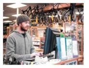 CREDIT-CARD DEPOSITS Jay Jenkins owns Campus Bicycle Shop near a college campus. The shop sells new and used bicycle parts and does a major portion of its business in adjustments and repairs. The following credit-card charges and credits took place during a recent period.          Find the amount of the credit given to Campus Bicycle Shop after the fee is subtracted. __________