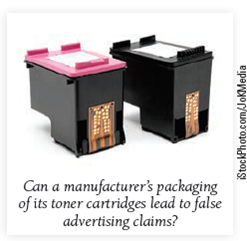 Lexmark International, Inc. v. Static Control Components, Inc. United States Supreme Court, __ U.S. __, 134 S.Ct. 1377, 188 L.Ed.2d 392 (2014). FACTS Lexmark International, Inc., sells the only style of toner cartridges that work with the company's laser printers. Other businesses-known as remanufacturers-acquire and refurbish used Lexmark cartridges to sell in competition with the cartridges sold by Lexmark. To deter remanufacturing, Lexmark introduced a program that gave customers a 20-percent discount on new toner cartridges if they agreed to return the empty cartridges to Lexmark. Static Control Components, Inc., makes and sells components for the remanufactured cartridges, including microchips that mimic the chips in Lexmark's cartridges. Lexmark released ads that claimed Static Control's microchips illegally infringed Lexmark's patents. Lexmark then filed a suit in a federal district court against Static Control, alleging violations of intellectual property law. Static Control counterclaimed, alleging that Lexmark engaged in false advertising in violation of the Lanham Act. The court dismissed the counterclaim. On Static Control's appeal, the U.S. Court of Appeals for the Sixth Circuit reversed the dismissal. Lexmark appealed to the United States Supreme Court.   ISSUE Did Static Control adequately plead the elements of a cause of action under the Lanham Act for false advertising DECISION Yes. The United States Supreme Court affirmed the lower court's ruling. The Supreme Court's decision clarified that businesses do not need to be direct competitors to bring an action for false advertising under the act. REASON A cause of action for false advertising under the Lanham Act extends to plaintiffs whose interests fall within the zone of interests protected by the law. To establish a claim, a plaintiff must allege an injury to a commercial interest in reputation or sales. The injury must have been proximately caused by a violation of the statute, which can be shown by a loss in business reputation or sales that directly flows from the defendant's false advertising. Under these principles, Static Control fell within the class of plaintiffs who can sue under the Lanham Act. Static Control alleged injuries consisting of lost sales and damage to its business reputation by Lexmark's advertising. Static Control also alleged that the injuries were proximately caused by the ads. The misrepresentations included Lexmark's assertion that Static Control's business was illegal. And because Static Control's microchips were necessary for, and had no other use than, refurbishing Lexmark's cartridges, any false advertising that reduced the remanufacturers' business also injured Static Control. WHAT IF THE FACTS WERE DIFFERENT Suppose that Lexmark had issued a retraction of its ad claims before this case reached the Supreme Court. Would the outcome have been different Discuss.<div style=padding-top: 35px> 