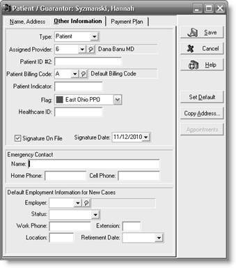 a      Anthony Battistuta      Name, Address dialog box   b      Lawana Brooks      Personal tab   c      Lawana Brooks      Diagnosis tab   d      Lawana Brooks      Condition tab   e      Edwin Hsu      Name, Address dialog box   f      Edwin Hsu      Personal tab   g      Edwin Hsu      Diagnosis tab   h.      Hannah Syzmanski      Name, Address tab   i      Hannah Syzmanski      Other Information tab   j      Hannah Syzmanski      Personal tab   0 k      Hannah Syzmanski      Account tab   1 l      Hannah Syzmanski      Diagnosis tab   2 m      Hannah Syzmanski      Policy 1 tab   3