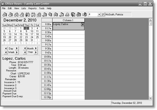Carlos Lopez&nbsp;&nbsp;&nbsp;&nbsp; &nbsp;Appointment  