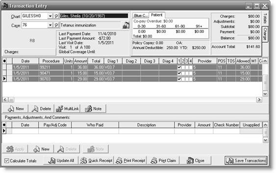 a      Luther Jackson      Transaction Entry dialog box   b      Jill Simmons      Transaction Entry dialog box   c      Nancy Stern      Transaction Entry dialog box   d      Debra Syzmanski      Transaction Entry dialog box   e      Sheila Giles      Transaction Entry dialog box   f      Pauline Battistuta      Transaction Entry dialog box  