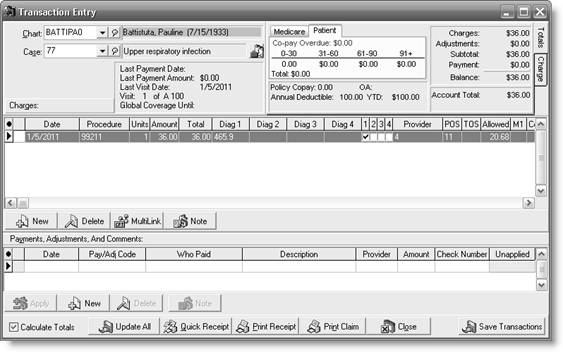 a Luther Jackson Transaction Entry dialog box b Jill Simmons Transaction Entry dialog box c Nancy Stern Transaction Entry dialog box d Debra Syzmanski Transaction Entry dialog box e Sheila Giles Transaction Entry dialog box f Pauline Battistuta Transaction Entry dialog box