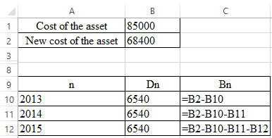 Simple line depreciation is considered as the most simple and best method of depreciation. To calculate the annual depreciation charge, a simple formula is used which is shown below:   Where I represent cost of the equipment, S represents salvage value and N represents the life of the project. The question requires us to calculate the depreciation of a new machine on every 31 st December for the years 2010, 2013 and 2016 where the cost of the machine is $82,000 and its installation cost is $3,000. Machine has expected useful life of 10 years, its salvage value is $3,000. Book depreciation expense for 2010 can be calculated as given below:   Hence, the Book depreciation expense for 2010 is   . Calculation for the book value of the machine for the next 3 years is given in the table mentioned below:   Calculated book values are found to be:   Now, it is required to calculate the depreciation expenses for 2013. In 2013, $8,000 was spent on repairing of machine. The calculations for depreciation are given below:   Hence, the Book depreciation expense for 2013 is   . Calculation for the book value of the machine for the next 3 years is given in the table mentioned below:   Calculated book values are found to be:   Now, it is required to calculate the depreciation expenses for 2016. On 2 nd January 2016, $5,000 was spent in order to make improvements in machine which lead to increase in its salvage value to $6,000. So, the depreciation expense would be:   Hence, the Book depreciation expense for 2016 is   .
