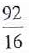 Convert the following improper fractions to whole or mixed numbers.