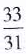 Convert the following improper fractions to whole or mixed numbers.