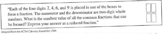 You are on an academic committee tasked to evaluate state employment math test questions. The following question has come to the attention of the committee:     Some committee members contend this is not a valid question. Solve the problem and explain the solution to prove (or disprove) the question's validity.
