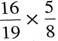Multiply the following fractions and reduce to lowest terms. Use cancellation whenever possible.