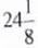 Convert the following fractions to decimals. Round the quotients to hundredths when necessary.