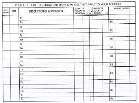 From the following information, complete the checkbook register on page 104 through October 10. Cheryl Roberts' account balance on September 26 was $1,196.19. On October 1, she received $3,023.11 by electronic payroll deposit. Also on October 1, she wrote check #1804 to pay her rent in the amount of $1,175.00. Cheryl used her debit card to make purchases on September 28 for $37.79, on October 2 for $311.86, and on October 3 for $164.26. On October 8, she paid her electricity bill, gas bill, and phone bill using her bank's online bill-paying service. I let electricity bill was $142.87. Gas was $18.46, and phone amounted to $38.52. On October 9, she deposited a rebate check for $50.   