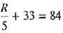 Solve the following equations for the unknown and prove your solutions.