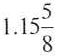 Convert the following decimals or whole numbers to percents.