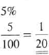 Convert the following percents to reduced fractions, mixed numbers, or whole numbers.