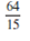 Convert the following improper fractions to whole or mixed numbers    