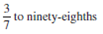Raise the following fractions to higher terms as indicated.    