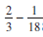 Subtract the following fractions and reduce to lowest terms.    