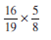 Multiply the following fractions and reduce to lowest terms. Use cancellation whenever possible.