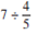 Divide the following fractions and reduce to lowest terms.    