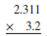 Multiply the following numbers.    