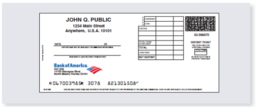 You have just received a check. Your account number is #099-506-8. Write the following endorsements in the space provided below and identify what type they are.  You are the training director for tellers at a large local bank. As part of a new training program that you are developing, you have decided to give teller trainees a sample deposit slip, check, and check register with common errors on them. The trainees must find and correct the errors. Your task is to create the three documents. a. On a separate sheet of paper, list some typical errors that bank customers might make on a deposit slip, a check, and a check register. b. Use the following blank deposit slip, check, and check register to create filled-out versions, each with one error you named for that document in part a. You make up all the details: names, dates, numbers, etc. c. After completing part b , exchange documents with another student in the class and try to find and correct the errors. (If this is a homework assignment, bring a copy of each document you created to class for the exchange. If this is an in-class assignment, temporarily trade documents with the other student after completing part b.)       