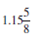 Convert the following decimals or whole numbers to percents.