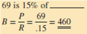 Solve the following for the base. Round to hundredths when necessary.
