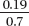 Divide the fractions. Express answers to the nearest hundredth. A calculator may be used.    = _______