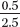Use a calculator to divide the common fractions. Express answers to the nearest tenth.    = ____________