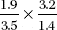 Solve the equations. Express answers to the nearest tenth and hundredth. A calculator may be used.    = _________ __________