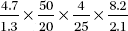 Solve the equations. Express answers to the nearest tenth and hundredth. A calculator may be used.    = _________ __________