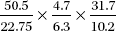 Solve the equations. Express answers to the nearest tenth and hundredth. A calculator may be used.    = _________ __________