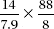 Solve the equations. Express answers to the nearest tenth and hundredth. A calculator may be used.    = _________ __________