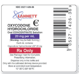 Refer to the solution labels in to calculate these dosages. oxycodone soln. 10 mg _ Figure        