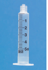 Draw arrows or shade the barrels on the following syringes/cartridges to measure the indicated dosages. Have your answers checked by your instructor.     1.2 mL