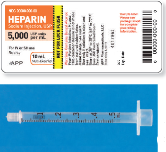 Read the parenteral drug labels provided to measure the following dosages. Then, indicate on the syringe provided exactly how much solution you will draw up to obtain these dosages. Have your answers checked by your instructor to be sure you have measured the dosages correctly. heparin 2500 units _______