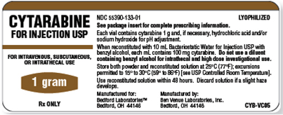 Refer to the cytarabine label in Figure to answer the following questions. At what temperature should this medication be stored? _________ Figure
