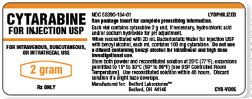 Refer to the cytarabine label in Figure and answer the following questions. What is the reconstituted dosage strength per mL? _________   