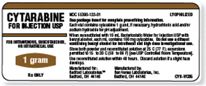 Refer to the cytarabine label in Figure to answer the following questions. What type of diluent is to be used? _______ Figure