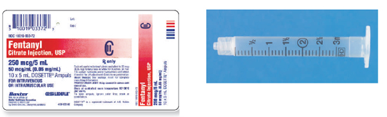 Calculate these dosages using ratio and proportion. Express mL answers to the nearest tenth (or hundredth where indicated) using the medication labels provided. Measure the dosages you calculate on the syringes provided. Have your answers checked by your instructor to be sure you have calculated and measured the dosages correctly. fentanyl citrate 0.15 mg ___