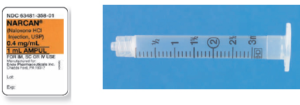Calculate these dosages using ratio and proportion. Express mL answers to the nearest tenth (or hundredth where indicated) using the medication labels provided. Measure the dosages you calculate on the syringes provided. Have your answers checked by your instructor to be sure you have calculated and measured the dosages correctly. naloxone 350 mcg ___