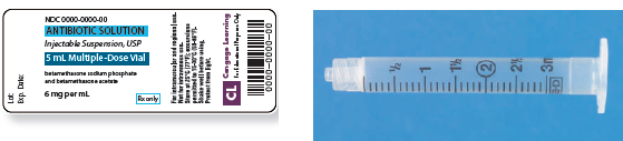 Calculate these dosages using ratio and proportion. Express mL answers to the nearest tenth (or hundredth where indicated) using the medication labels provided. Measure the dosages you calculate on the syringes provided. Have your answers checked by your instructor to be sure you have calculated and measured the dosages correctly. antibiotic solution 10 mg ____