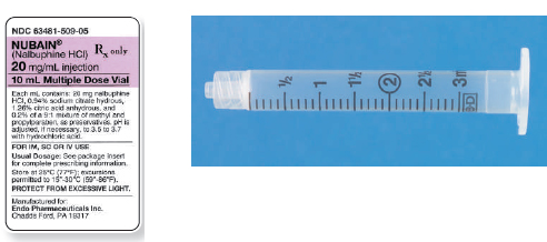 Calculate these dosages using ratio and proportion. Express mL answers to the nearest tenth (or hundredth where indicated) using the medication labels provided. Measure the dosages you calculate on the syringes provided. Have your answers checked by your instructor to be sure you have calculated and measured the dosages correctly. nalbuphine HCl 30 mg ____