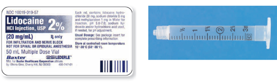 Calculate these dosages using ratio and proportion. Express mL answers to the nearest tenth (or hundredth where indicated) using the medication labels provided. Measure the dosages you calculate on the syringes provided. Have your answers checked by your instructor to be sure you have calculated and measured the dosages correctly. lidocaine HCl 15 mg ____